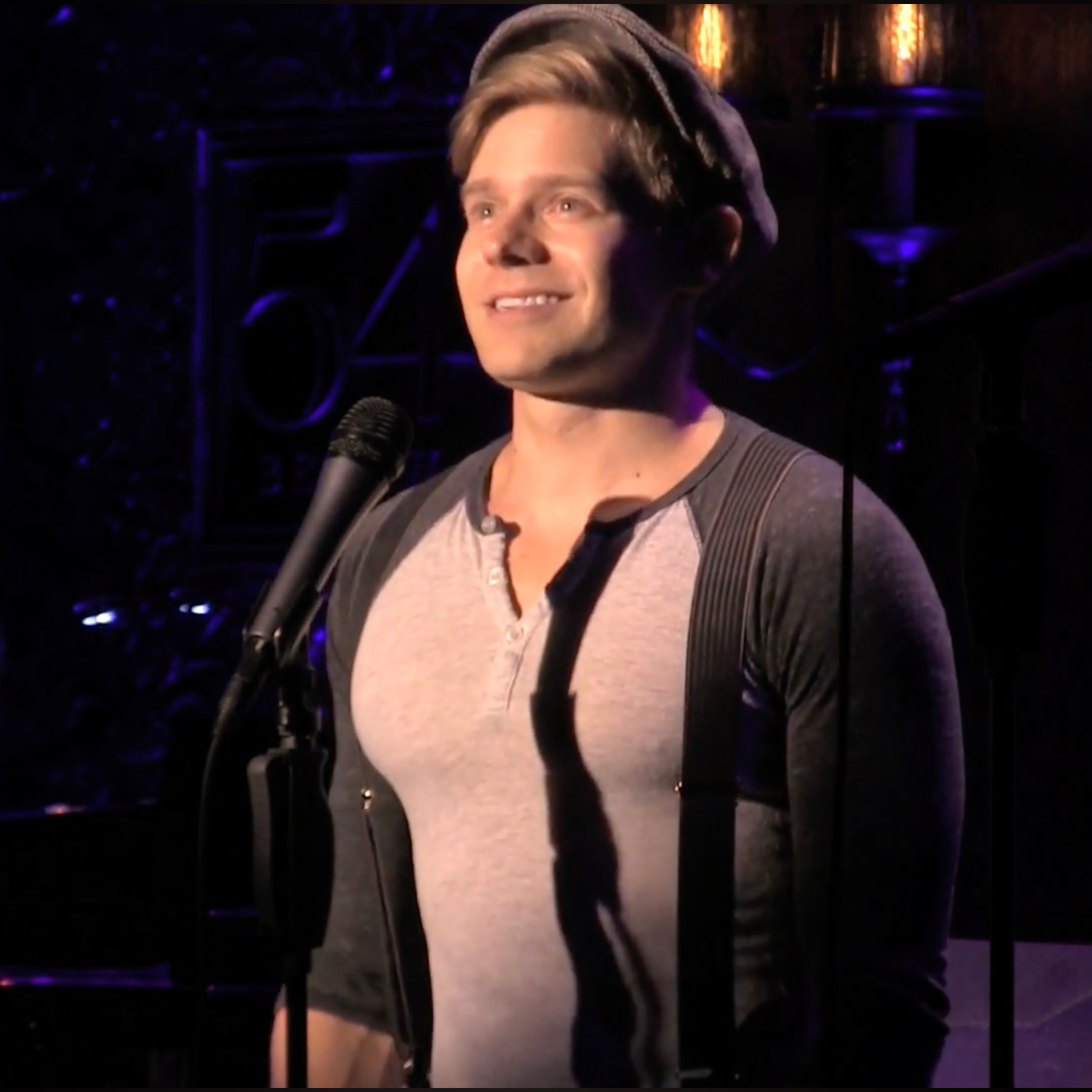 Andrew Keenan-Bolger performing Letter From the Refuge